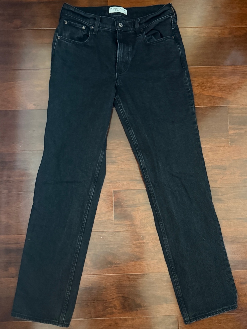 Abercrombie & Fitch 90s Straight Mid Rid (Size 29 Long)